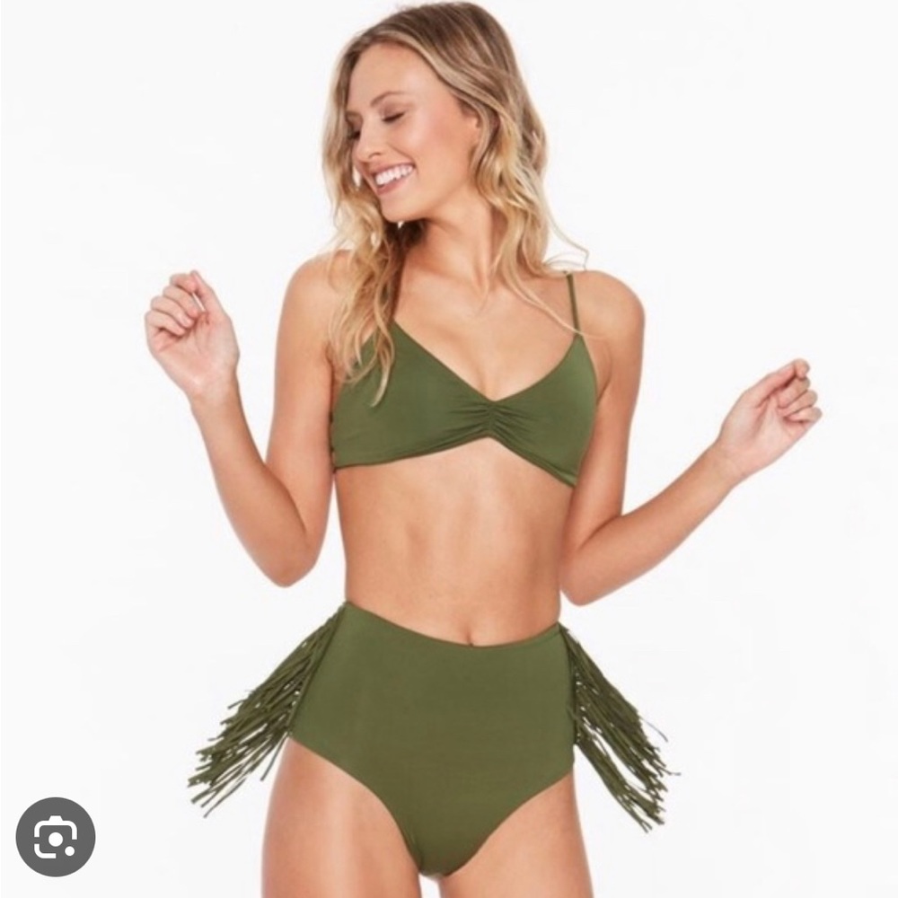 Lspace - Brooklyn Fringe Bikini Bottom